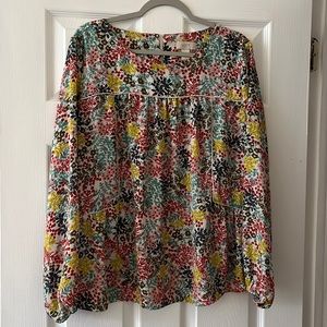 Colorful Loft blouse